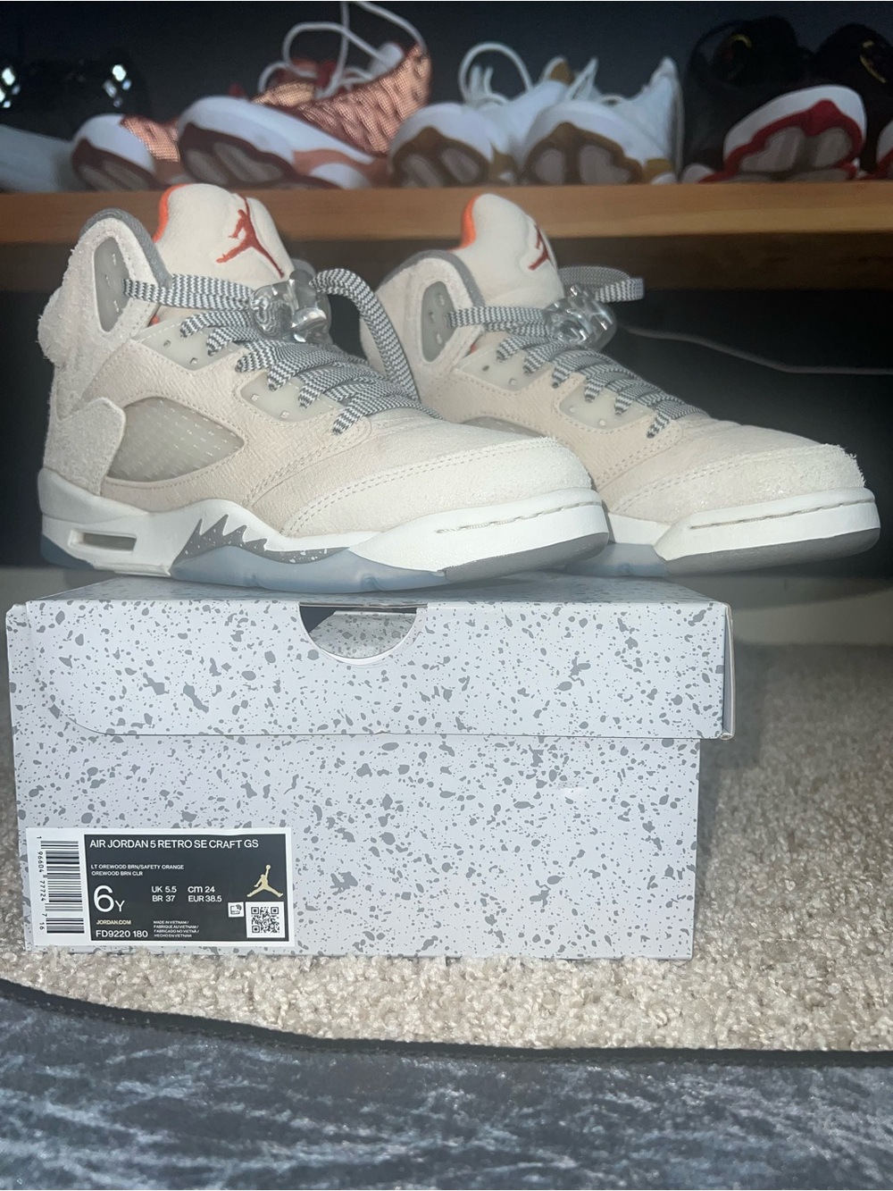 Nike Air Jordan 5 Retro SE Craft "Light Orewood Brown